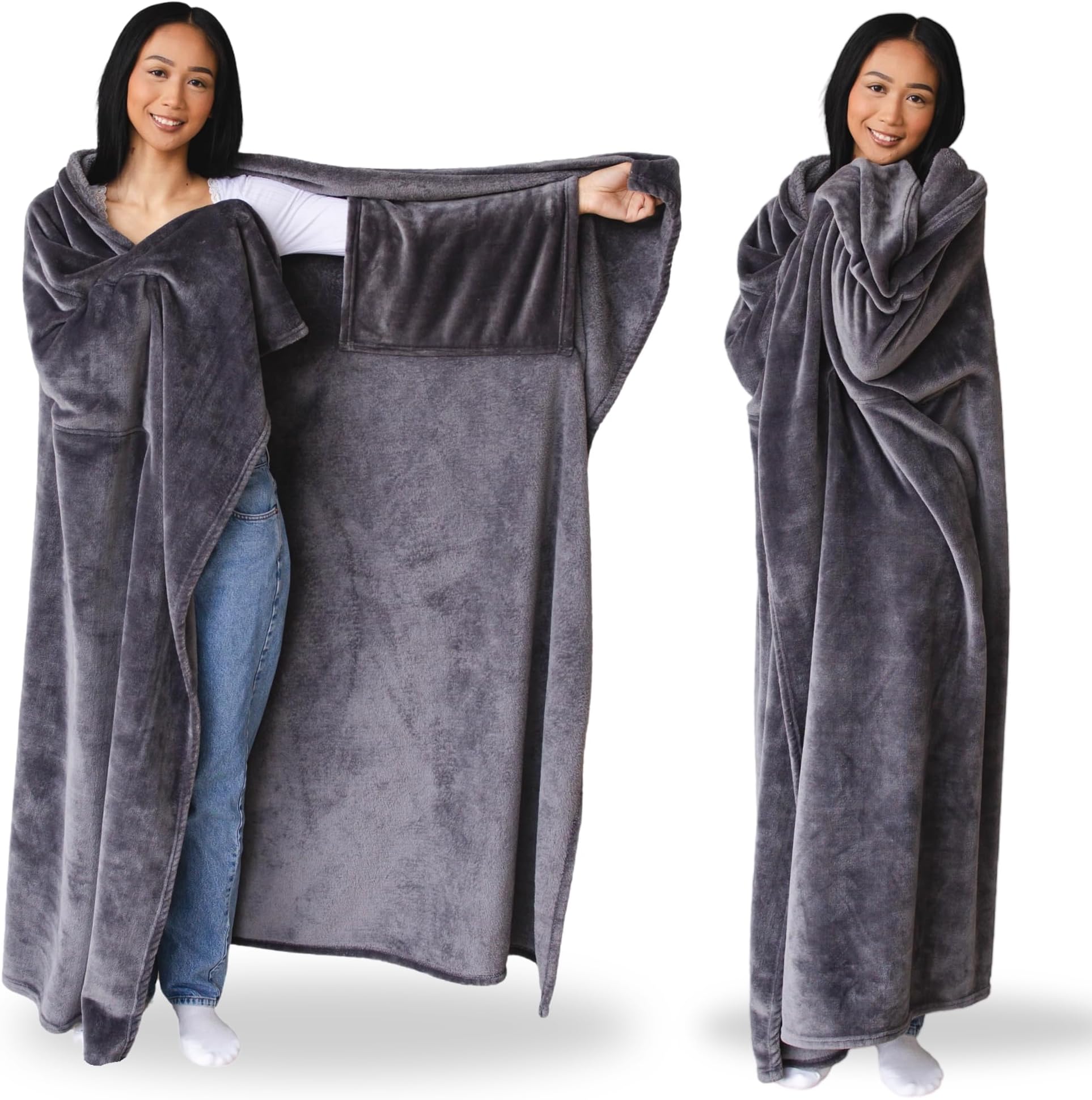 Wearable Blankets for Women, Adult Wearable Blanket Men, Mother's Day Gifts for Her, Wife Birthday Gift Ideas