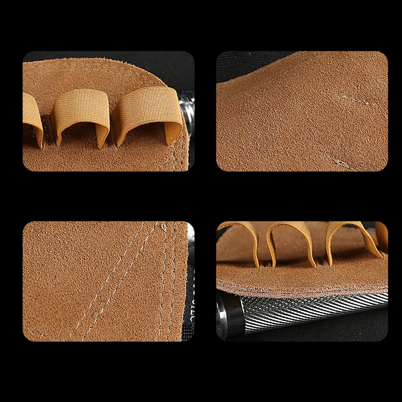 Guantes de gimnasio para levantamiento de pesas, almohadilla de agarre para fitness, agarre de mano para hombres y mujeres, levantamiento de pesas, levantamiento de pesas, guantes de ejercicio
