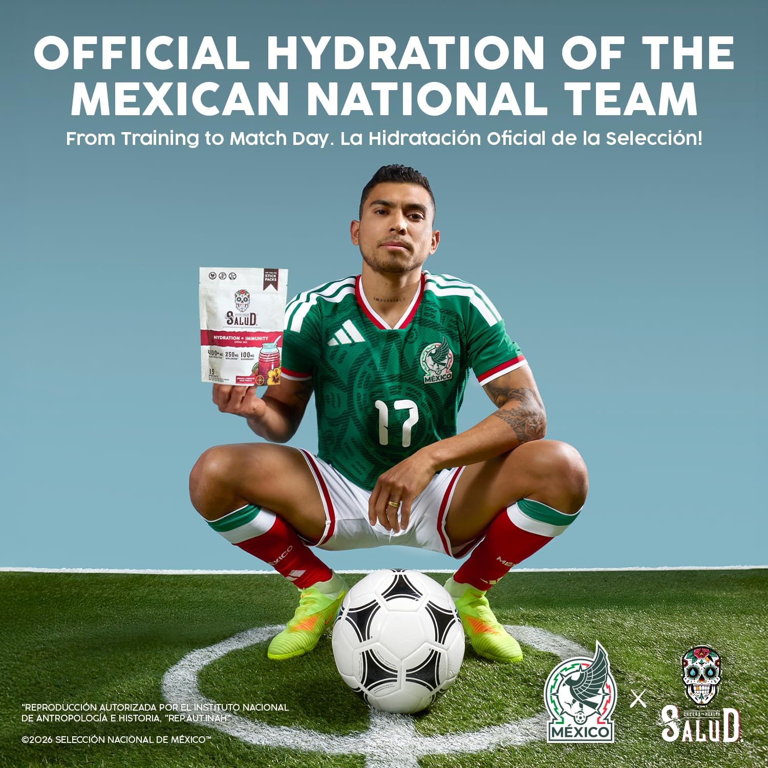 Salud x Jarritos 2-in-1 Hydration Packets + Immunity Electrolytes Powder, Guava - Agua Fresca Drink Mix, Elderberry, Dairy & Soy Free, Non-GMO, Gluten Free, Vegan, 1g Sugar (15 Servings) - Image 4