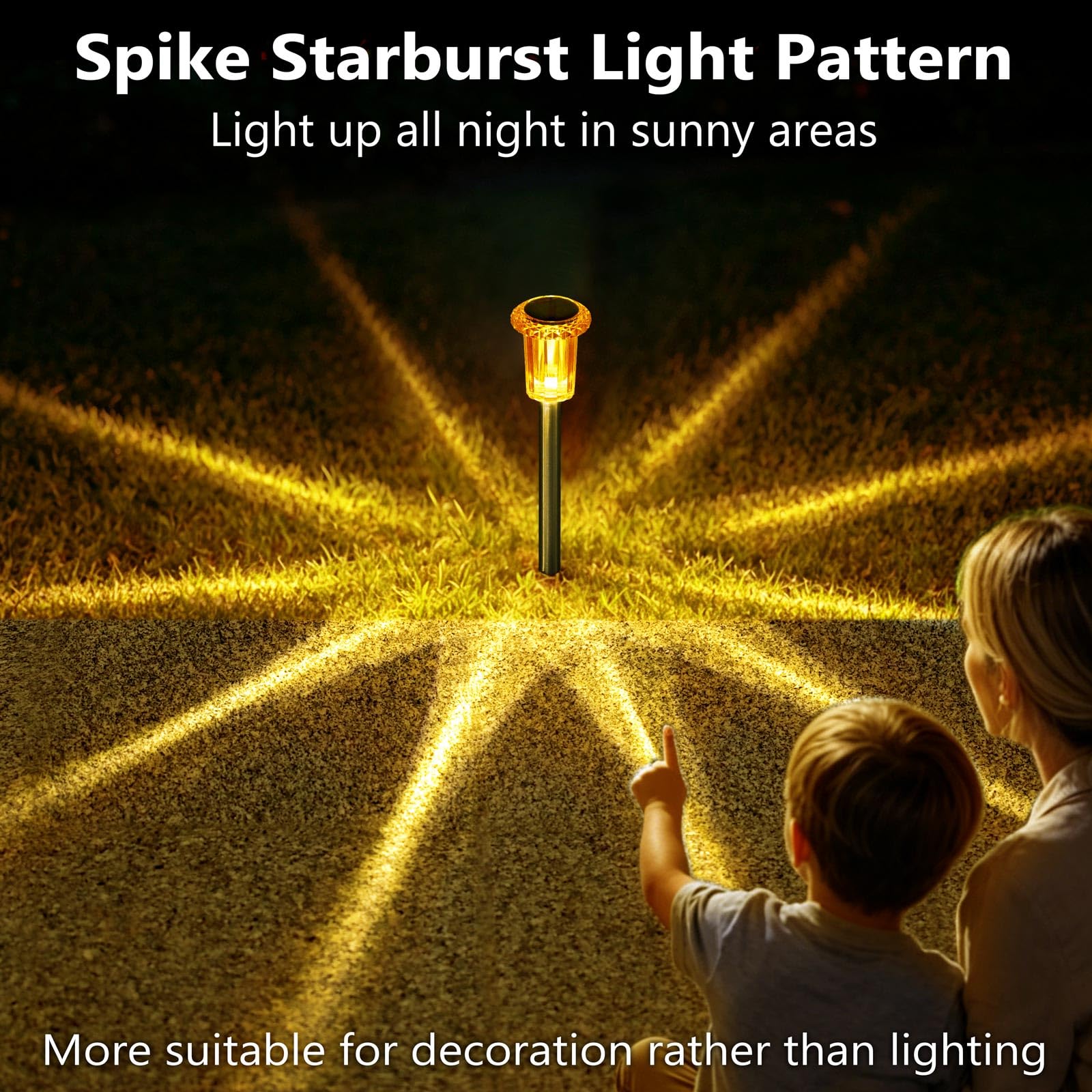 DenicMic Solar Halloween Lights Outdoor 10 Pack Fall Decorations for Home view 7