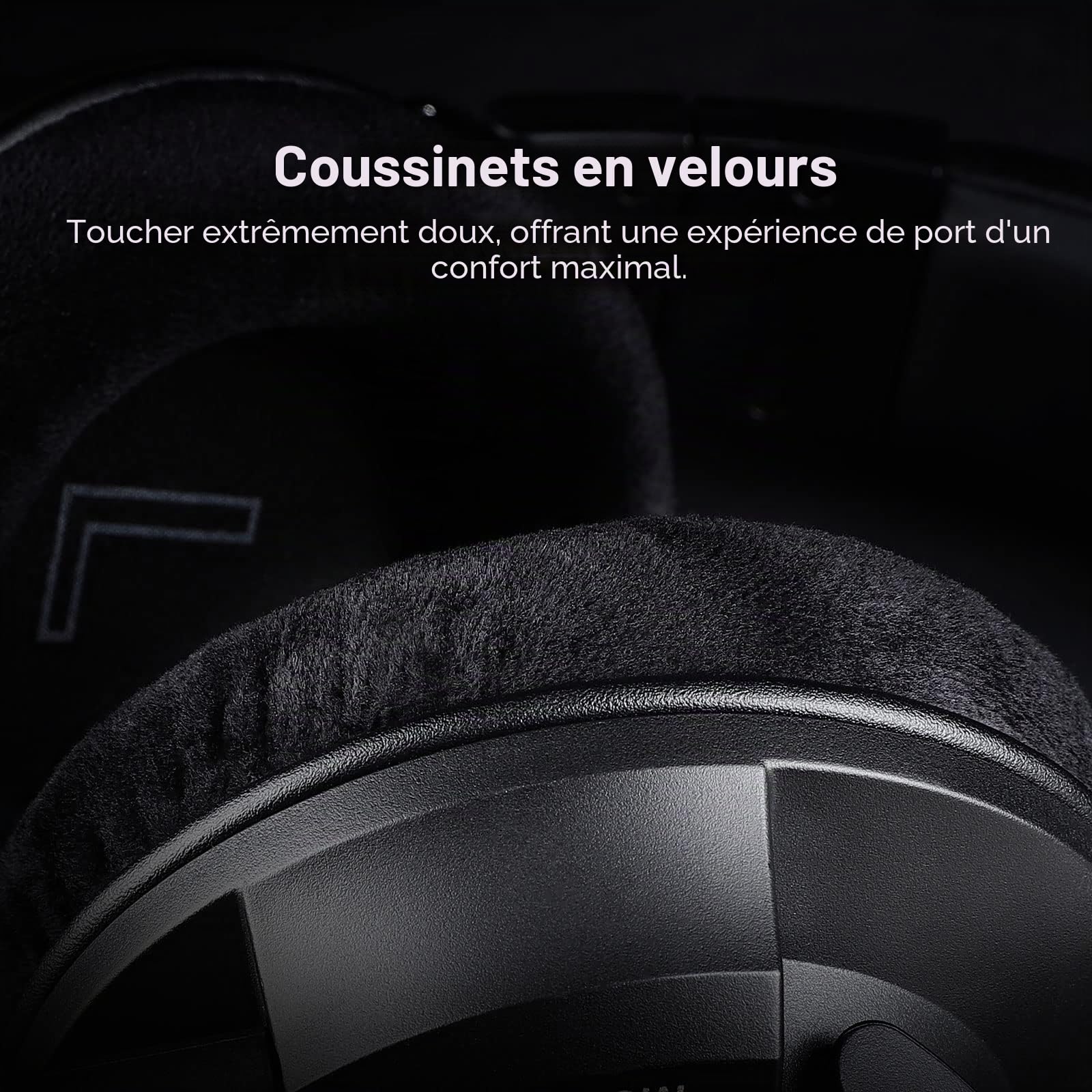 OneOdio Monitor 80 Casque Audio Filaire DJ Studio Monitor avec Circum-Auriculaire Coton d'oreille Protéiné Le Plus épais (Noir)