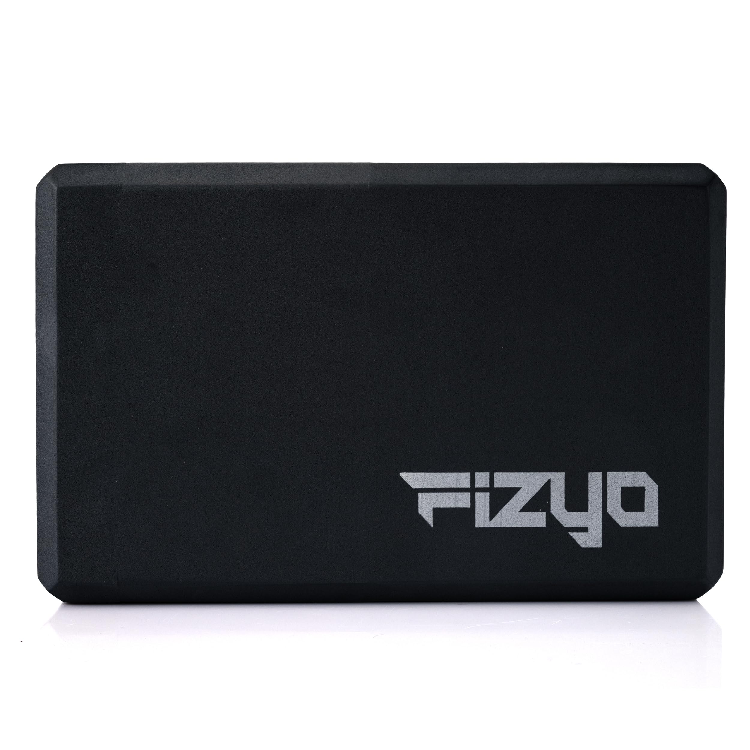 Fizyo Bloc de yoga antidérapant en mousse EVA - Cube pour yoga, Pilates, étirement, méditation, fitness, étirement, haute qualité pour débutants et avancés 23x7x15 cm