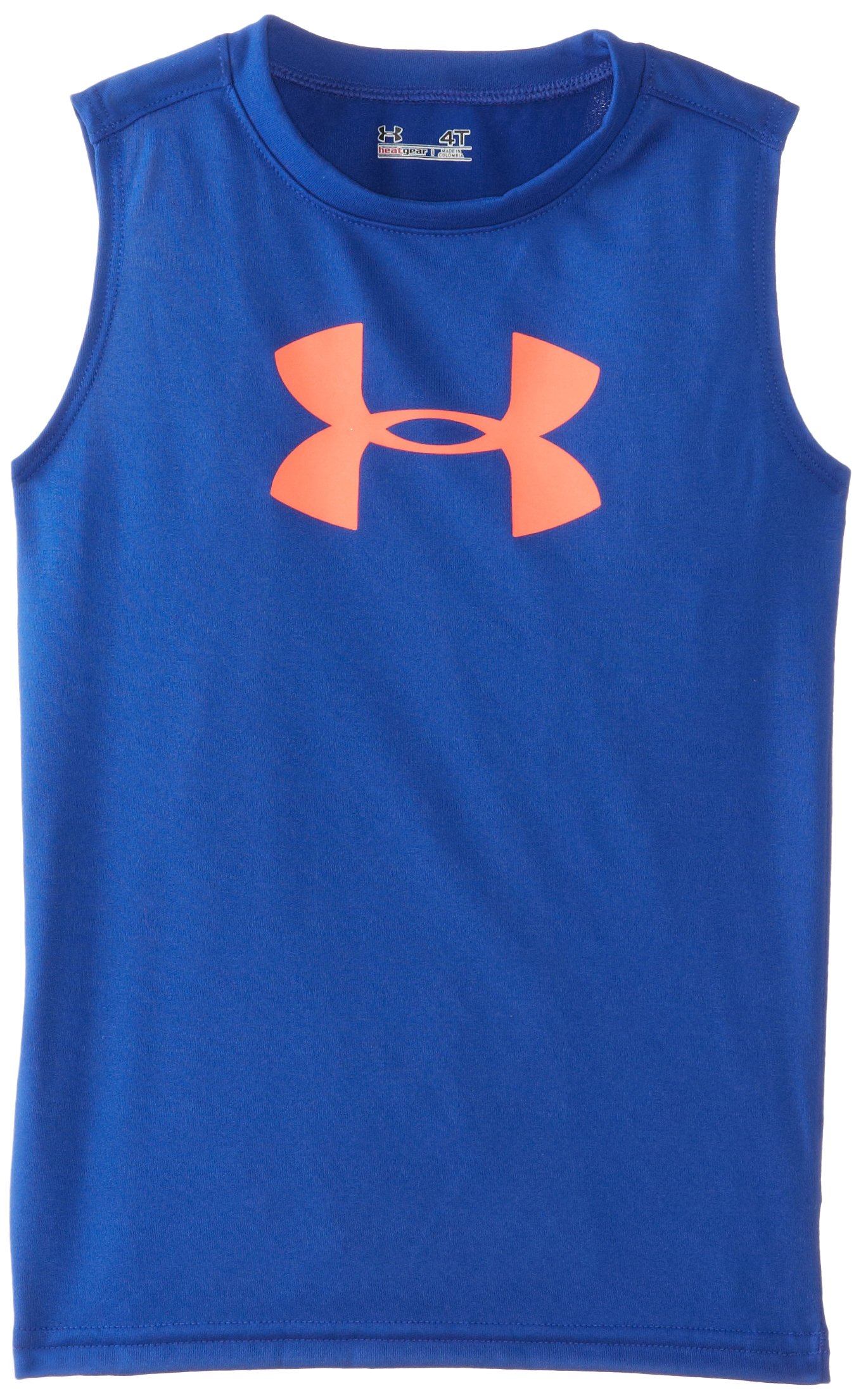 Under Armour Baby and Boys' Big Logo Solid Tank