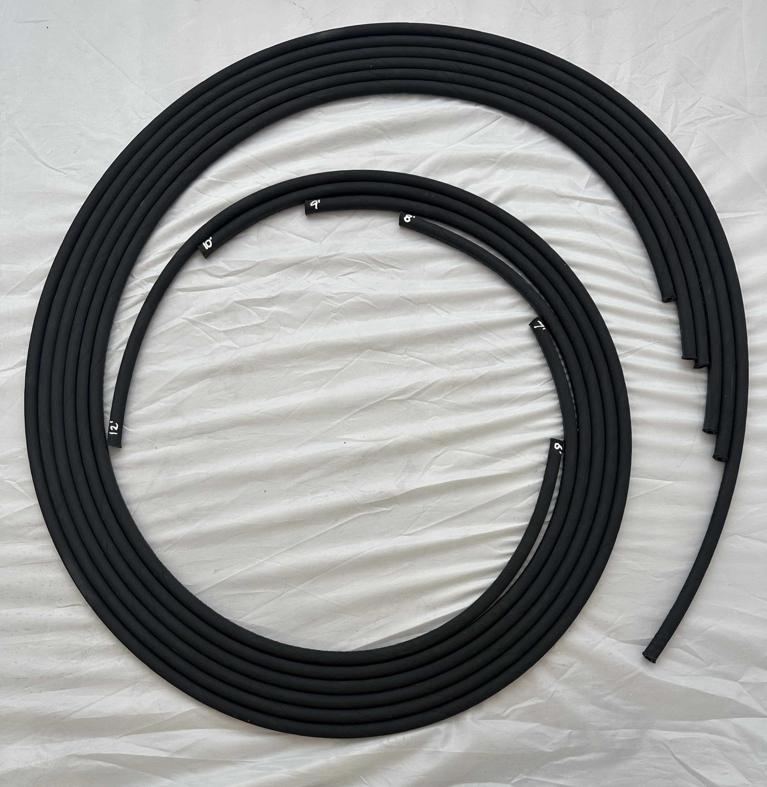 1/4” x 36” Two Wire Hydraulic Hose Assembly / 04 NPTF Male Pipe Rigid