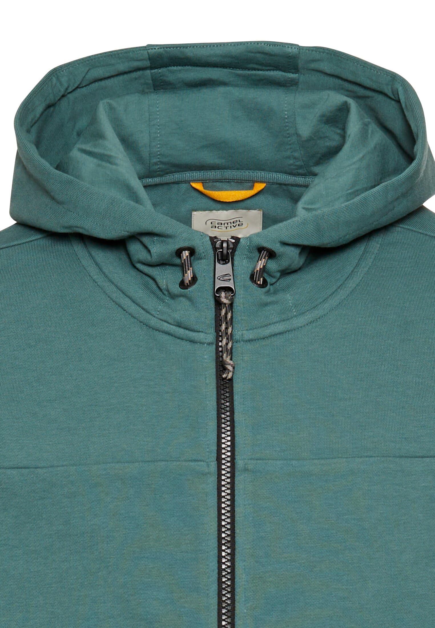 camel active Herren Sweatjacke mit Kapuze