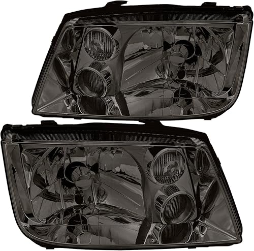 Miniatura 6 de AJP Distributors Faros delanteros de conducción de parachoques delantero, luces de señal + faros antiniebla, compatible con Jetta Bora MK4 MKIV 1999