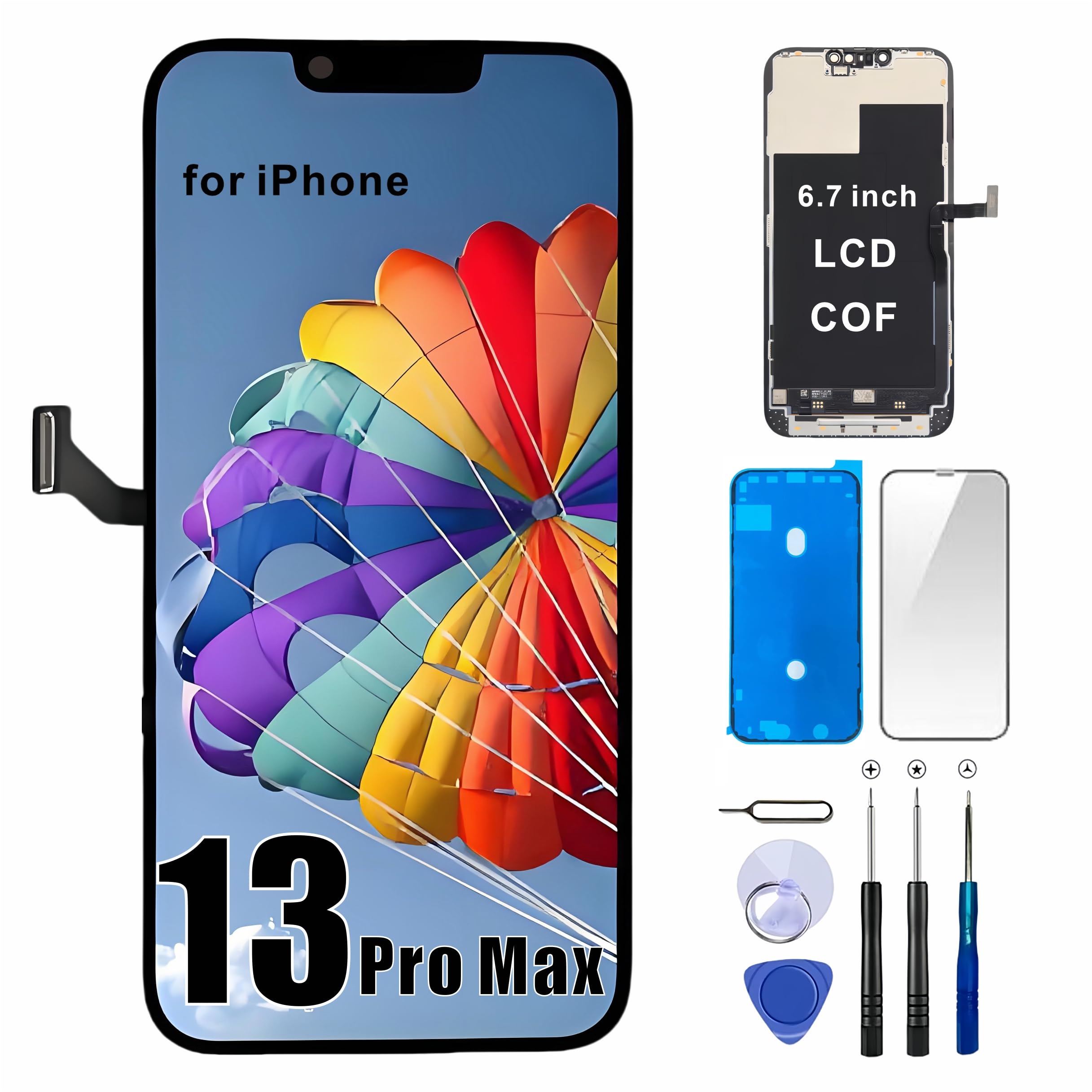 Amazon.com: JG-TR for iPhone 13 Pro Max Screen Replacement