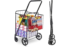 F2C Foldable Rolling Shopping Cart: Your Ultimate Shopping Companion