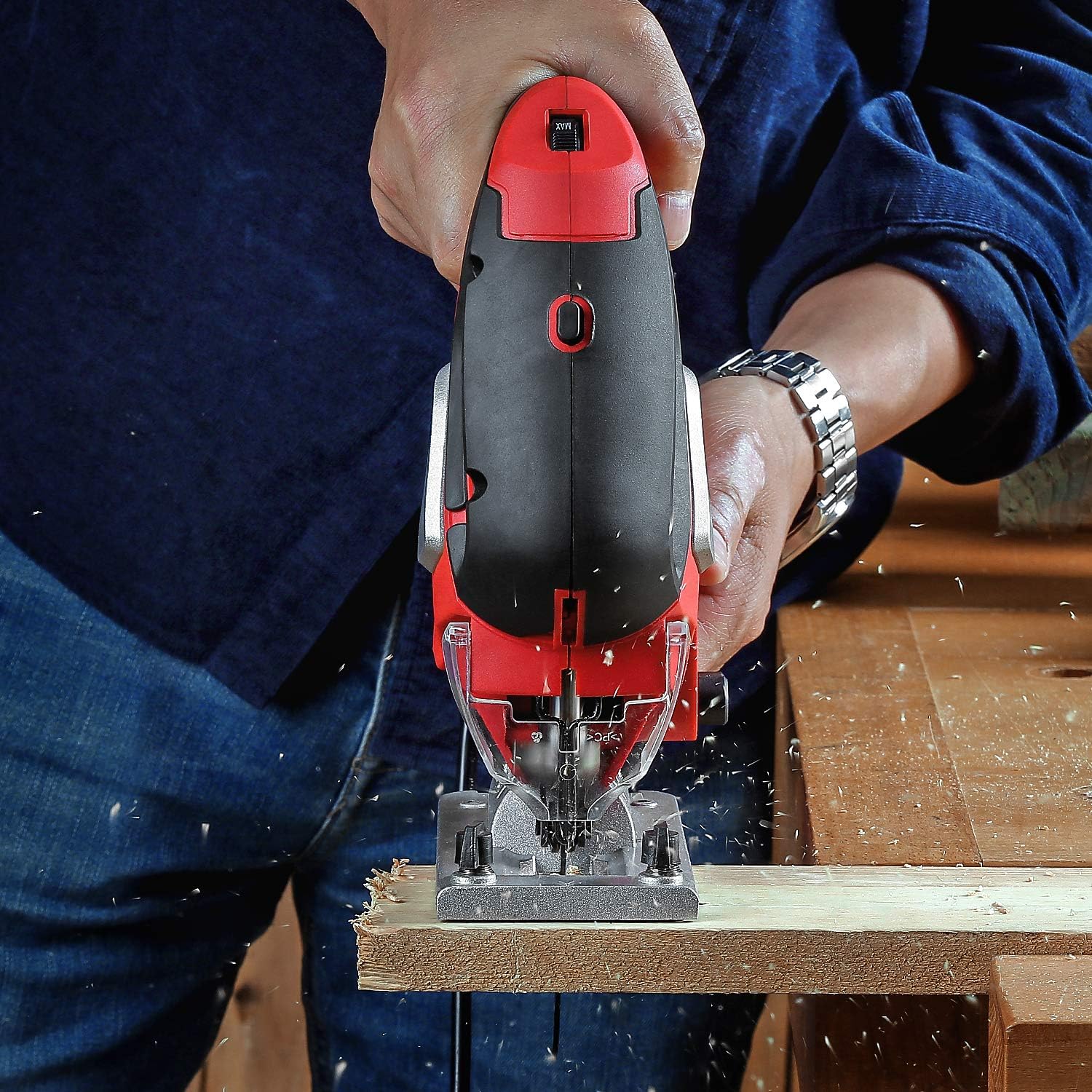 WORKPRO 36-Piece Woodworking Jig Saw Blade Set, T-Shank, Assorted Blades for Fast and Clean Wood Cutting
