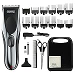 Wahl Clipper Rechargeable Cord/Cordless Haircutting & Trimming Kit for Heads, Longer Beards, & All Body Grooming - Model 79434