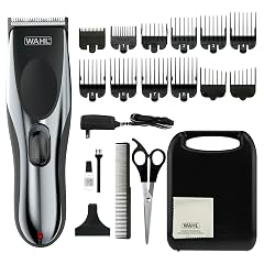 Wahl Clipper Rechargeable Cord Cordless Haircutting Trimming Kit for Heads Longer Beards All Body Grooming - Model 79434