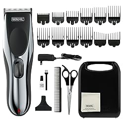 Wahl Clipper Rechargeable Cord/Cordless Haircutting & Trimming Kit for Heads, Longer Beards, & All Body Grooming - Model 79434