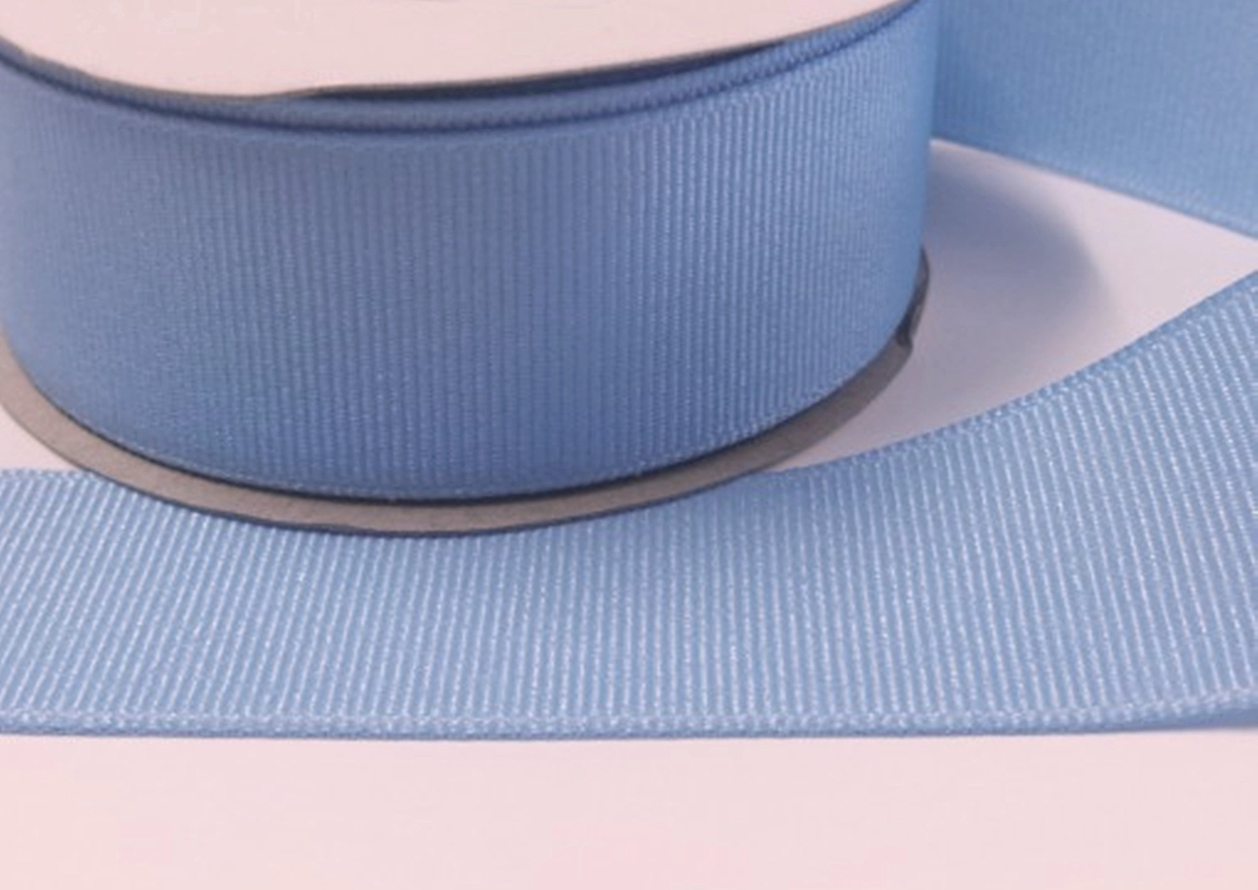 Gcs Sky Blue Grosgrain Ribbon 20Mm X 10 Meters (Sky Blue) Gift Wrap Ribbon, Ribbons For Gift Wrapping, Christmas Ribbon, Gift Wrapping Ribbon For Crafting, Wedding Party Decor Double Sided