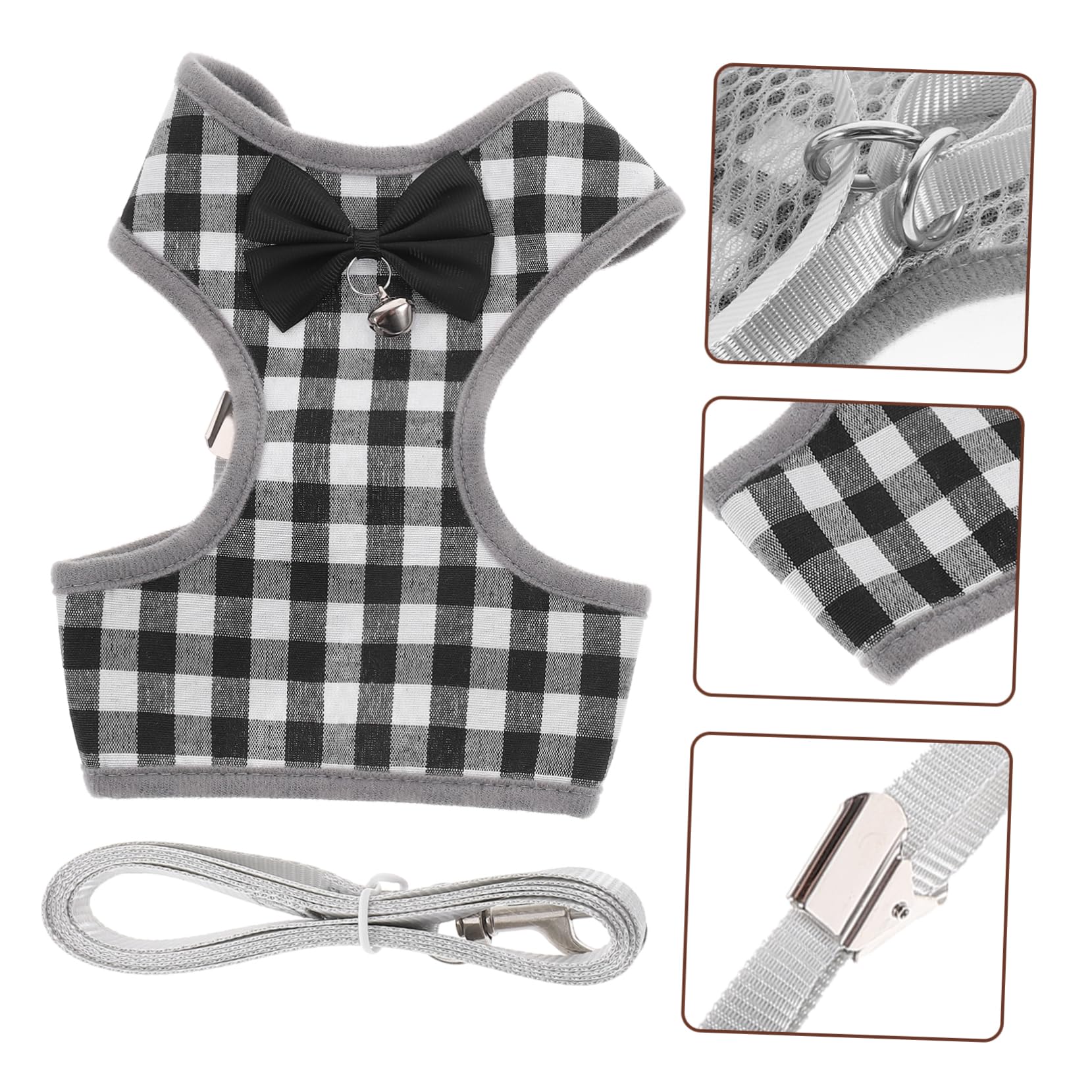 FRCOLOR 5sätze Clothes Für Kleine Haustiere Süßes Kaninchengeschirr Mit Leine Modisches Outfit Für Stubentiger Bequemes Design Für Aktivitäten Und Ausflüge