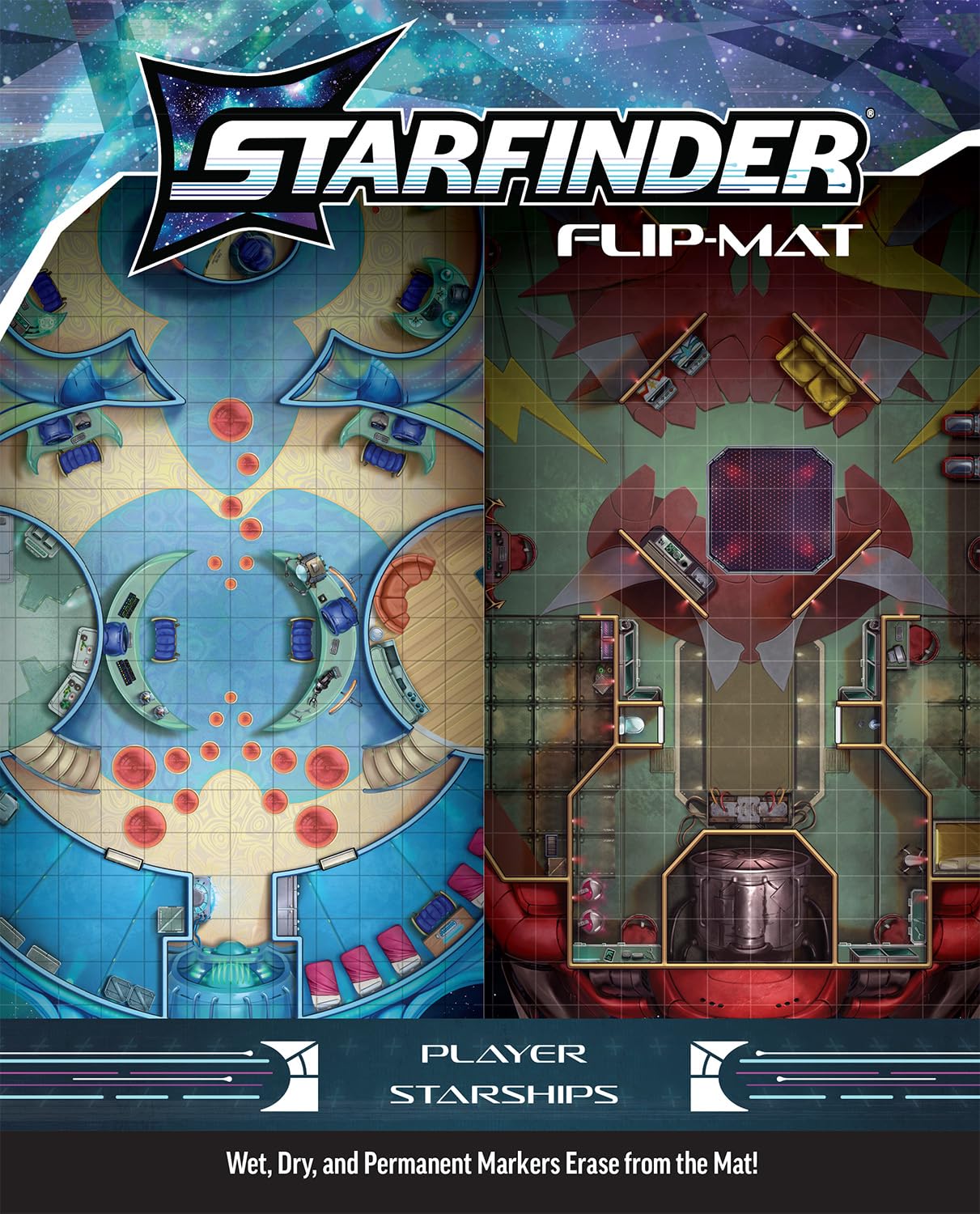 Starfinder Flip-Mat: Player Starship