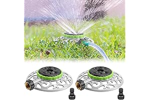 2 Pcs 8 Pattern Decorative Garden Sprinklers