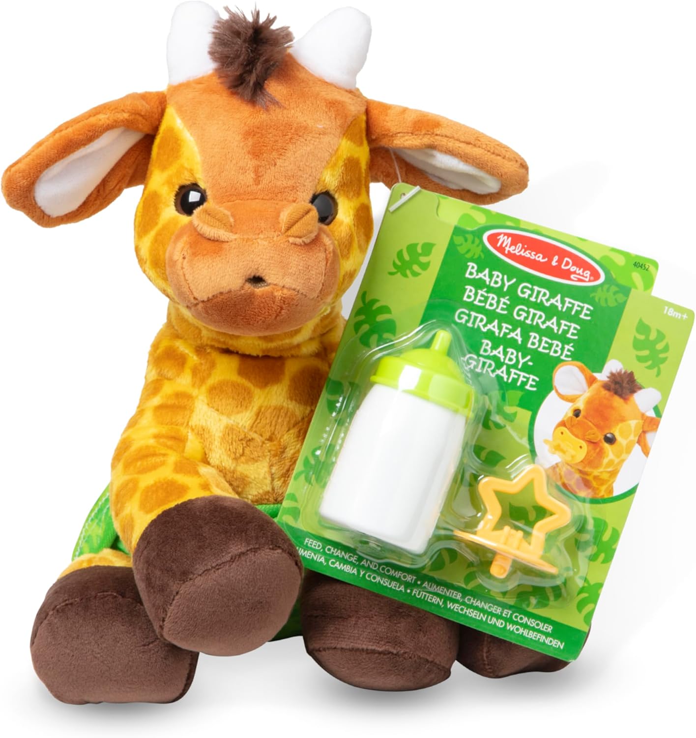 Melissa&Doug 40452 Baby Giraffe Stuffed Animal | Soft Toy | All Ages | Gift for Boy or Girl