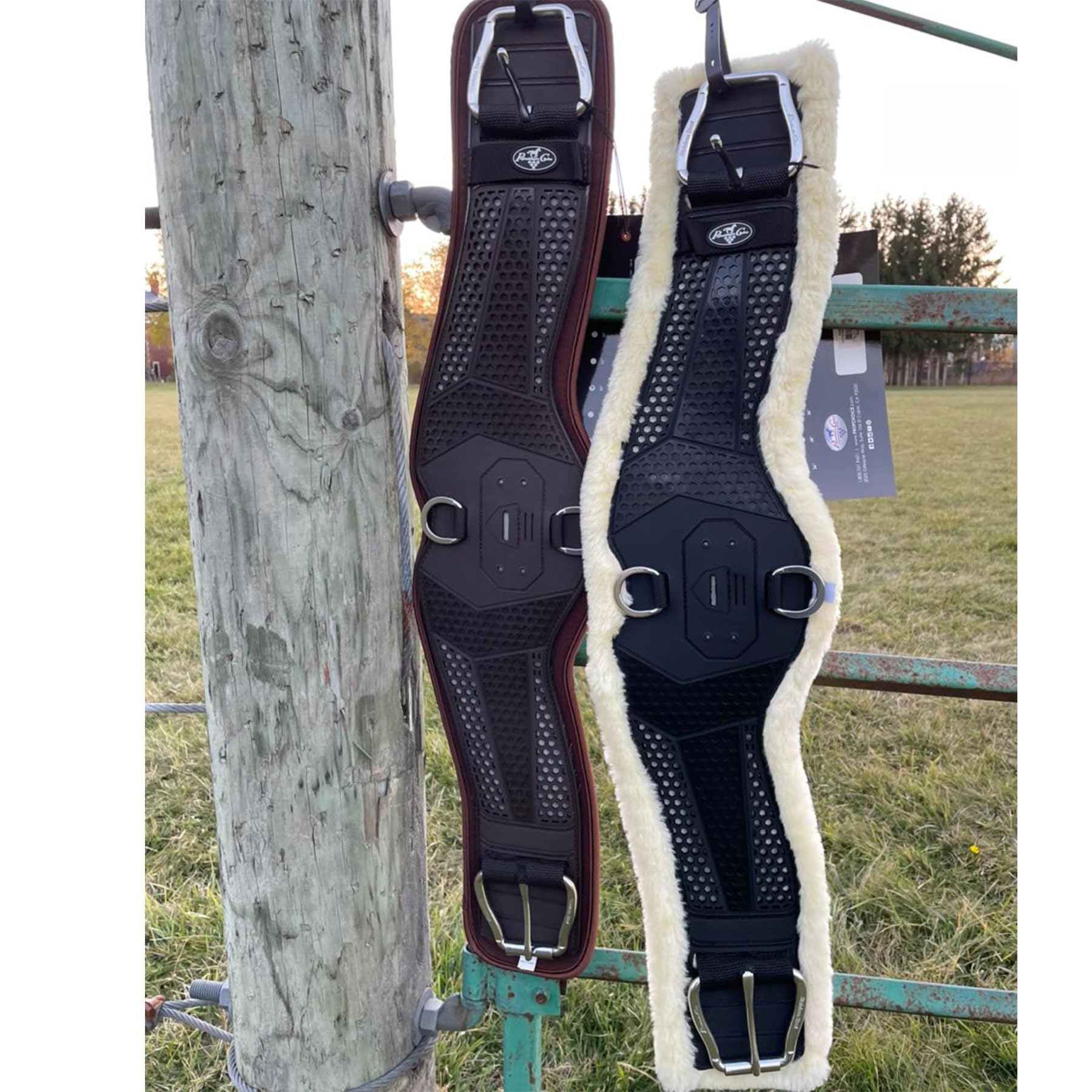 Professional's Choice Sports Medicine Products VenTech - Cincha ecuestre de neopreno contorneada para silla de montar de caballo 32