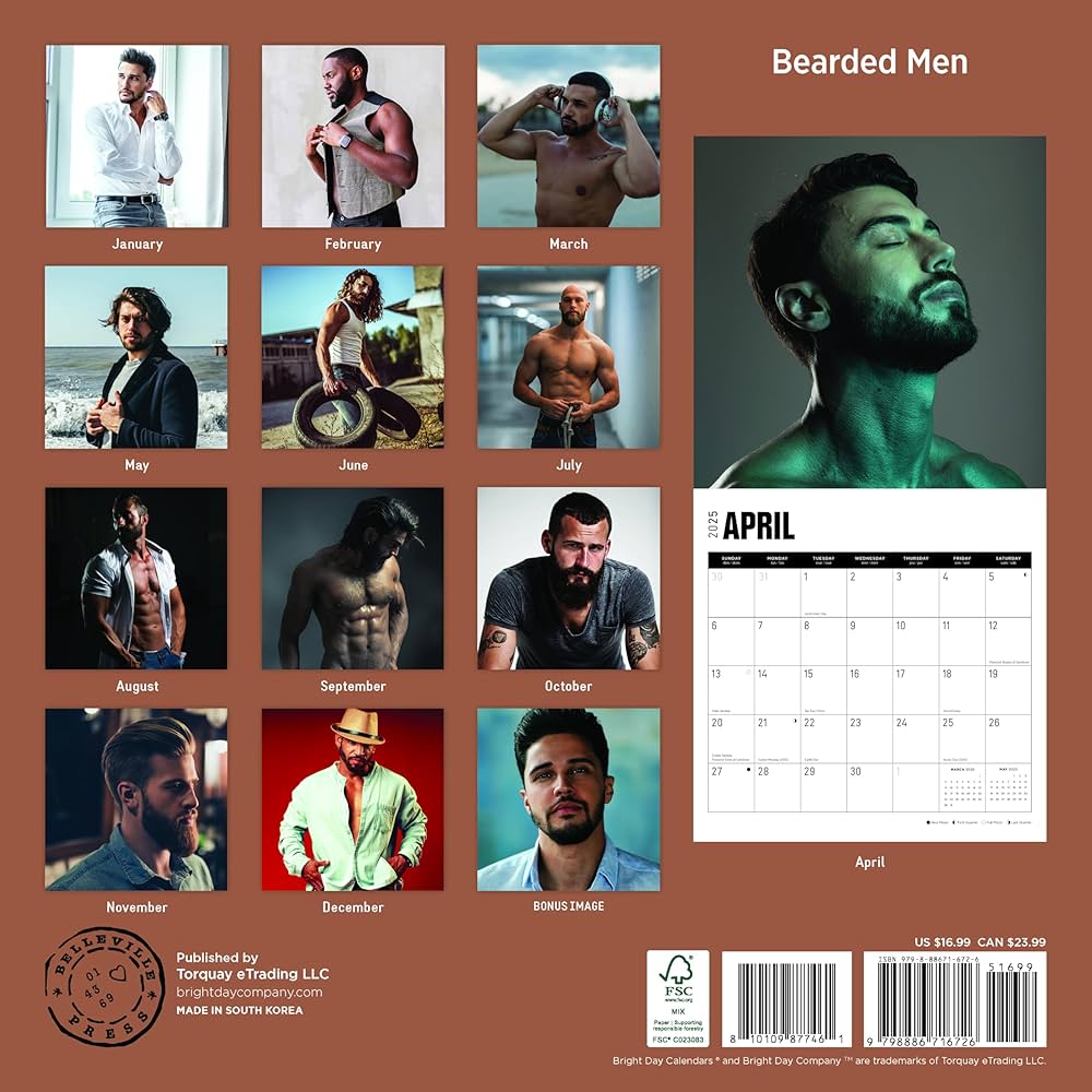 Calendario Da Parete 2025 By The Sea - 30x30 Cm, Con Stile Marino, Da Alpha Edition