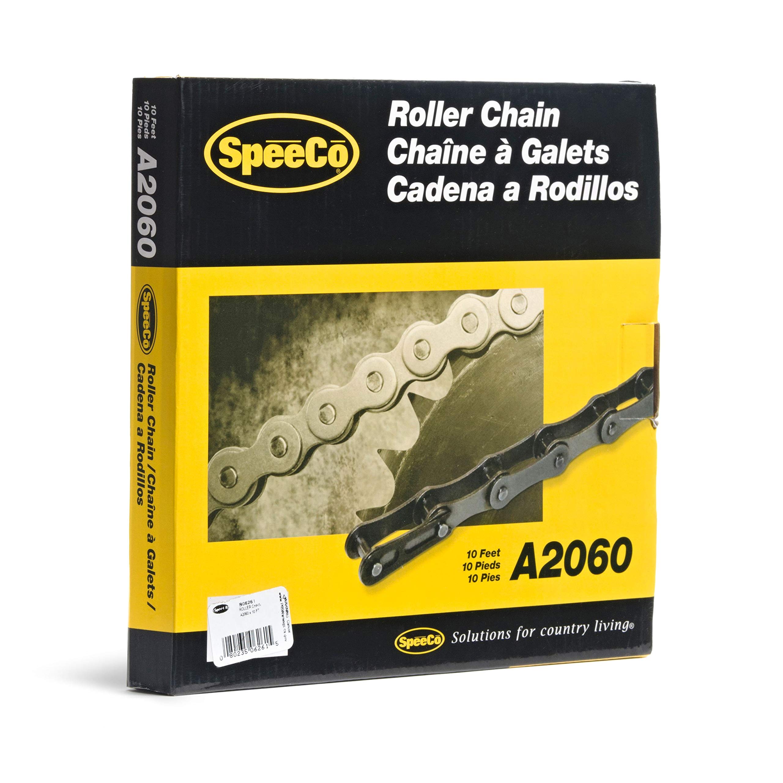 SpeeCo #41 Roller Chain 1/2" Pitch - 10 Feet with Connecting Link — Amazon image 4