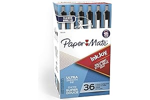 Say Goodbye to Smearing with Paper Mate Inkjoy 1.0M