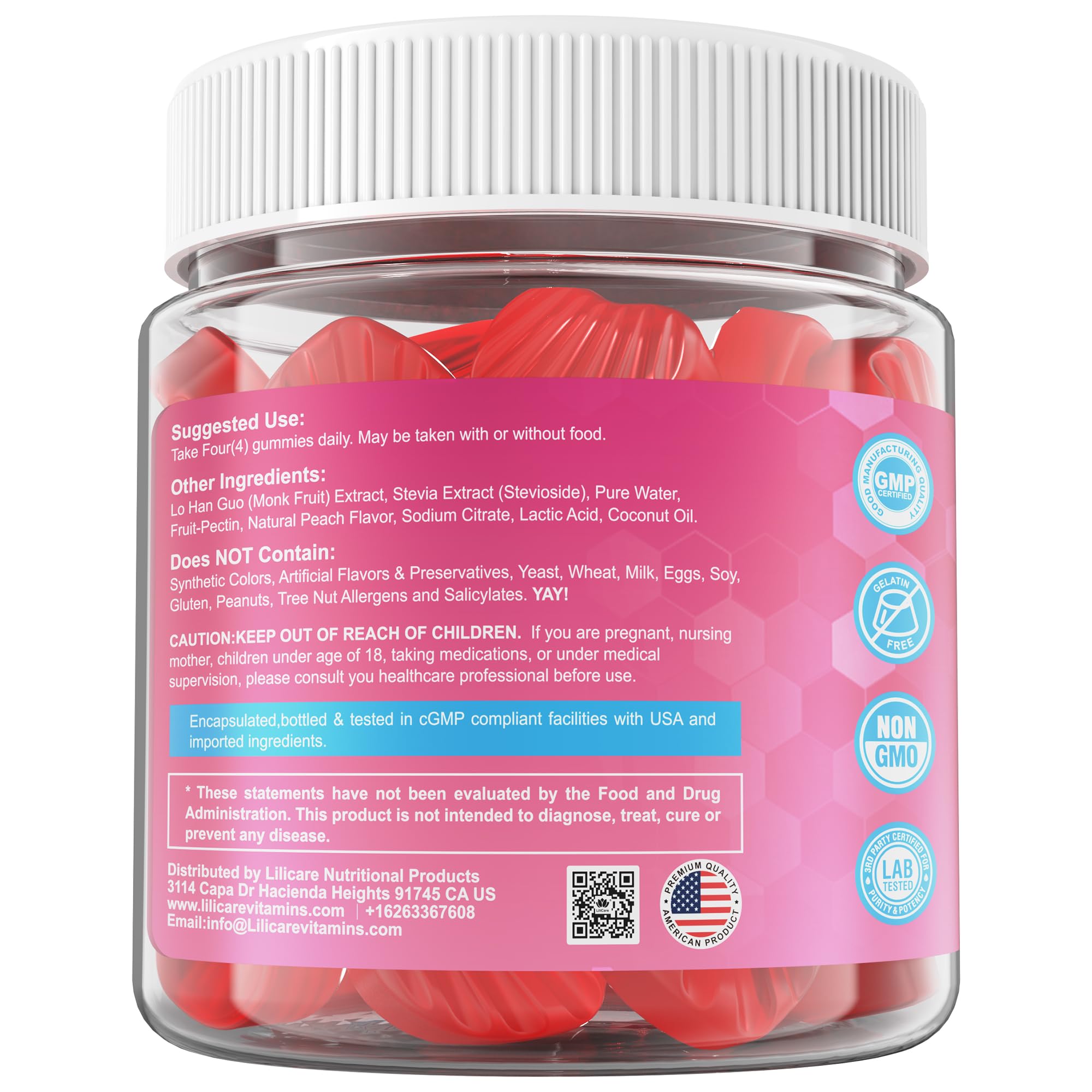 Creatine Monohydrate Gummies for Women Support Overall Wellness, 120 Cts — Amazon image 7