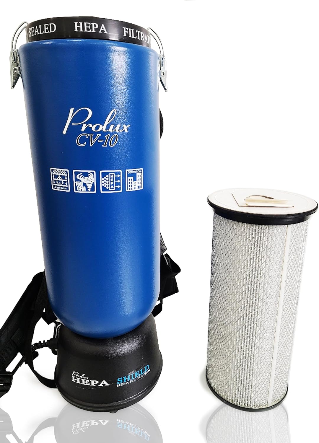 Replacement HEPA Filter for the Prolux 10qt Backpack Vacuum