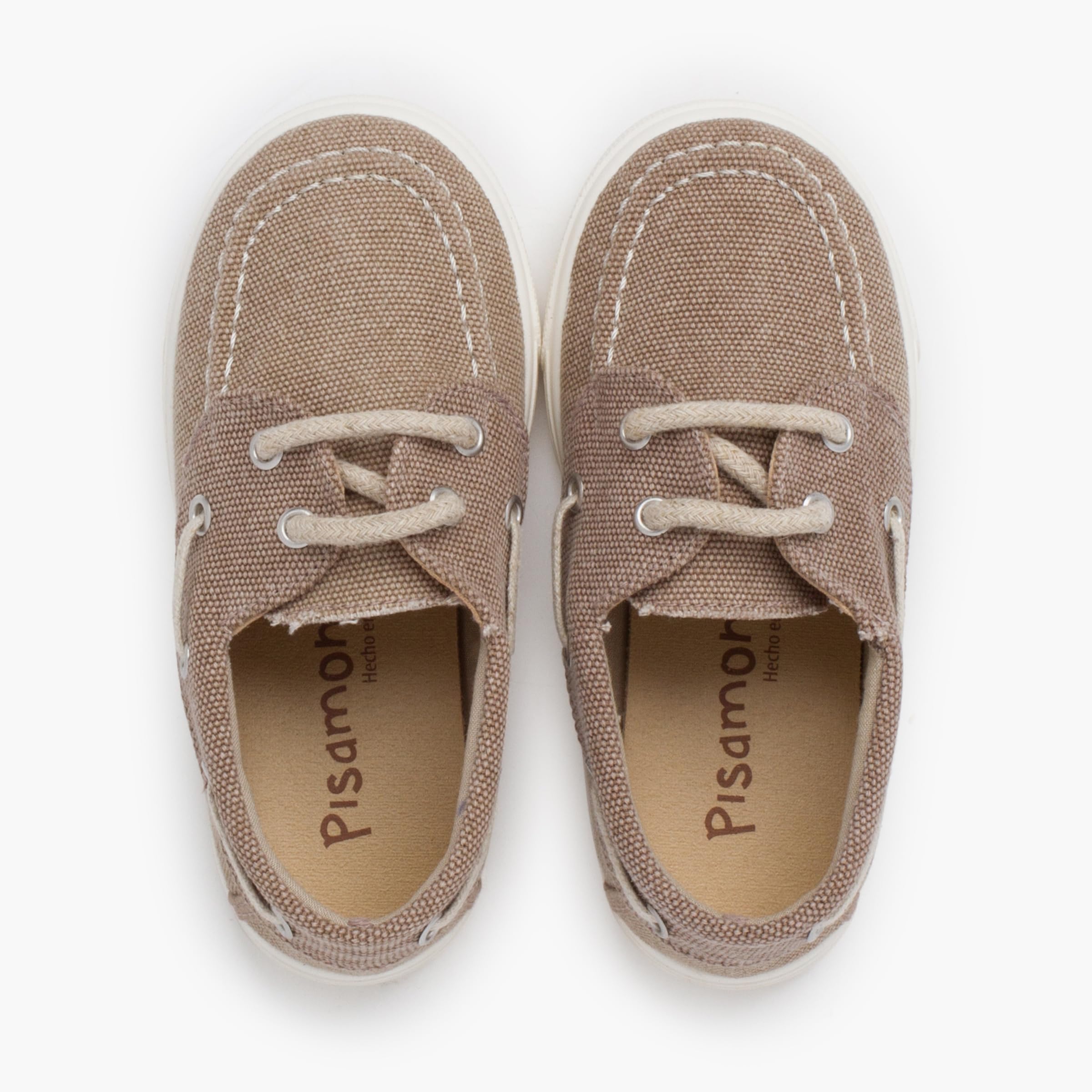 Scarpe da Barca Estivi Tela Organica per Bambini