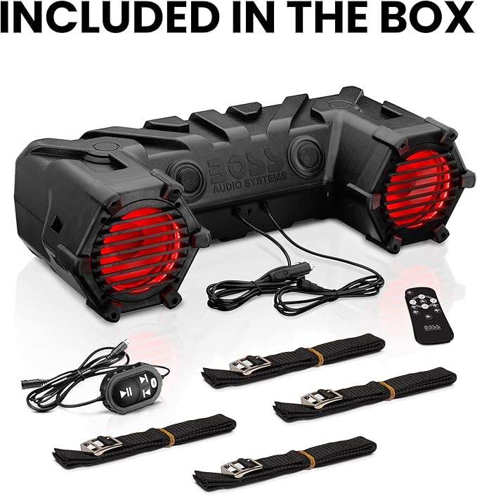 Sistema de Parlantes BOSS Audio ATV30BRGB con Bluetooth e Iluminación RGB miniatura 8