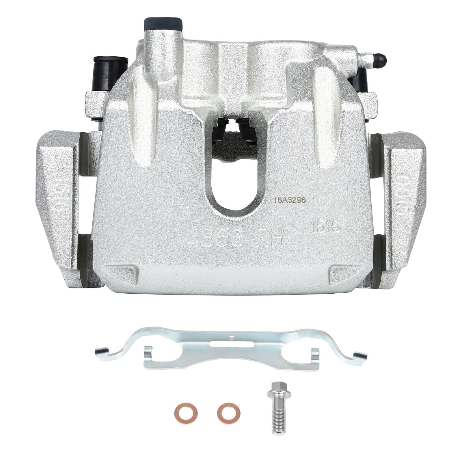SCITOO Front Right Brake Caliper With Bracket 18B5296 Compatible For Dodge For Durango 2011-2018 For Jeep For Grand Cherokee 2011-2017