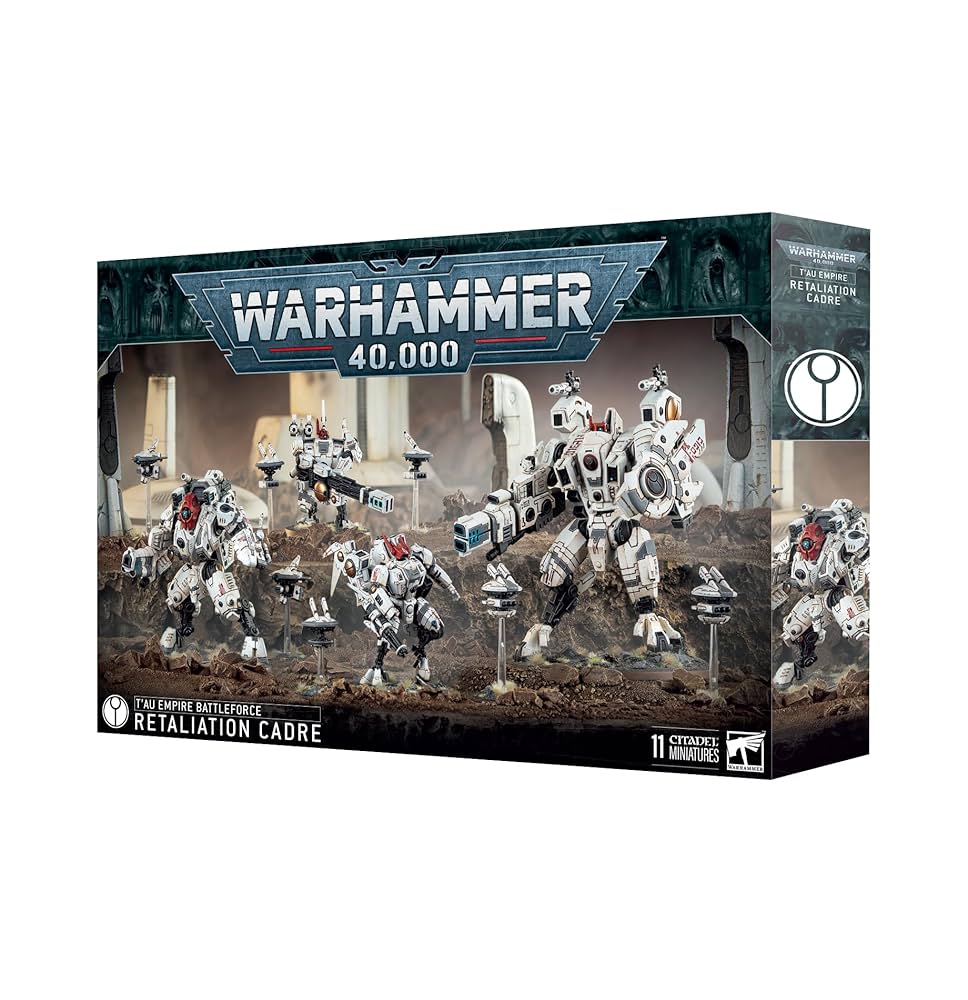 【WARHAMMER】Tau RETALIATION CADRE　新品未使用 Amazon.com: Games Workshop - Warhammer 40,000 - Battleforce