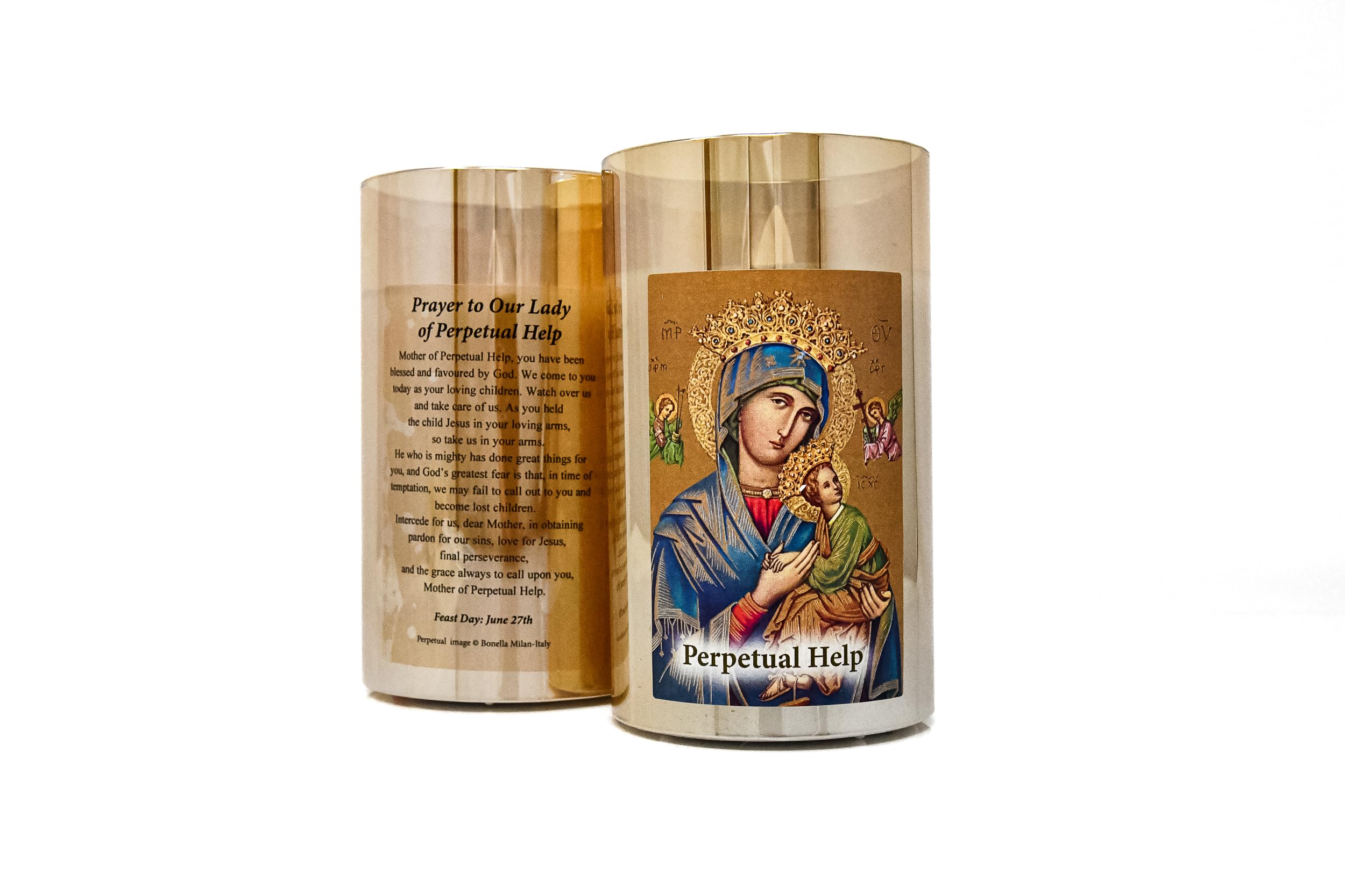 Catholic Gift Shop Ltd Our Lady Of Perpetual Help Led Candle.