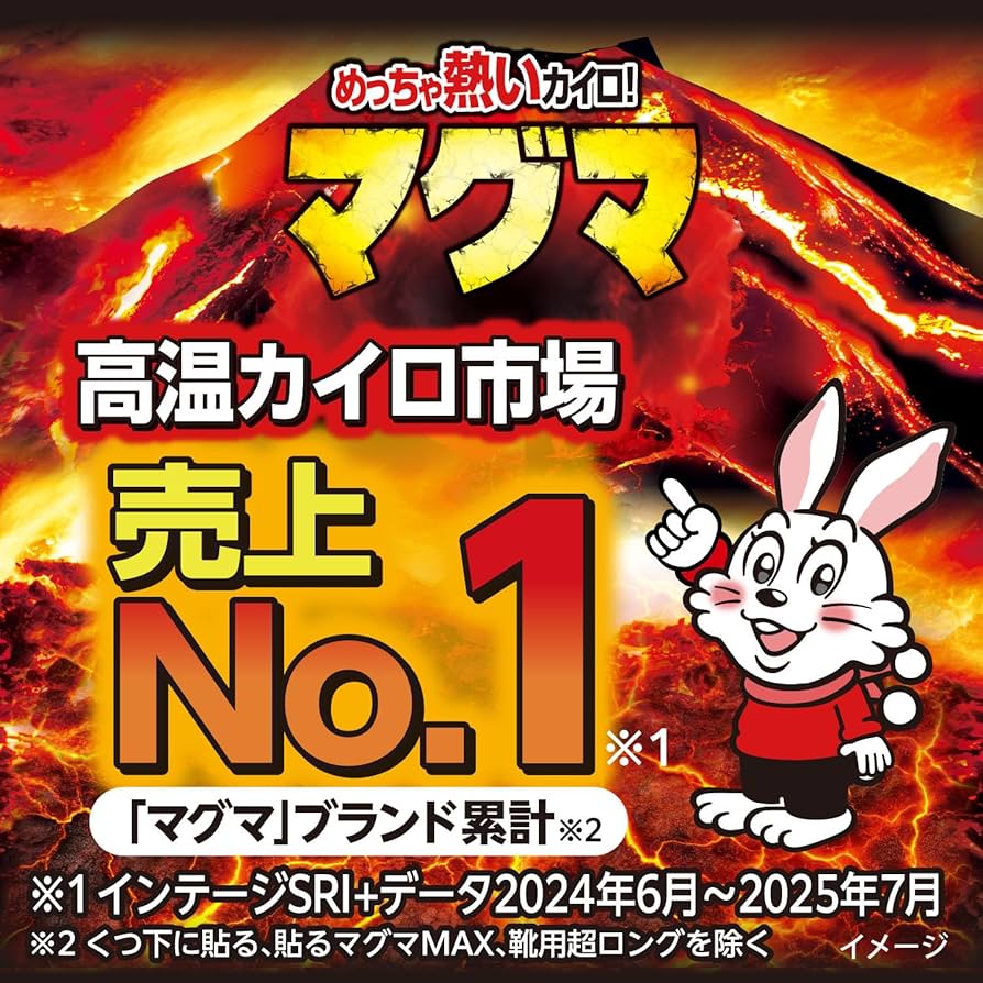 Amazon.co.jp: 桐灰 小林製薬 カイロ マグマ 貼らない 30個入