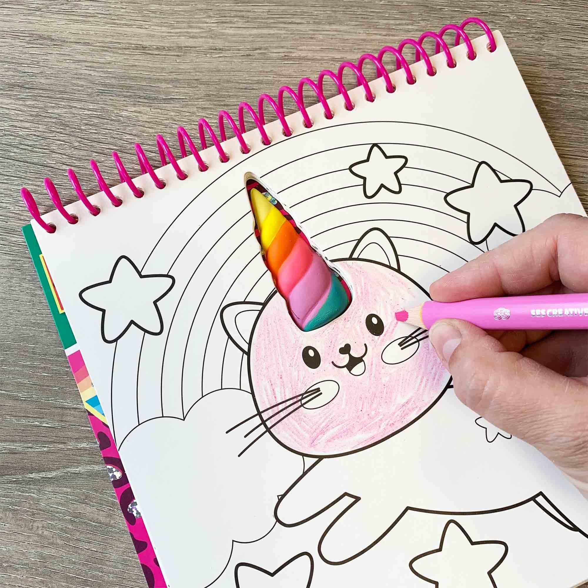 Unicorn Colouring Book, several - Image 3