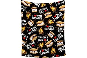 Cute S'Mores Throw Blanket: The Ultimate Marshmallowy Dream