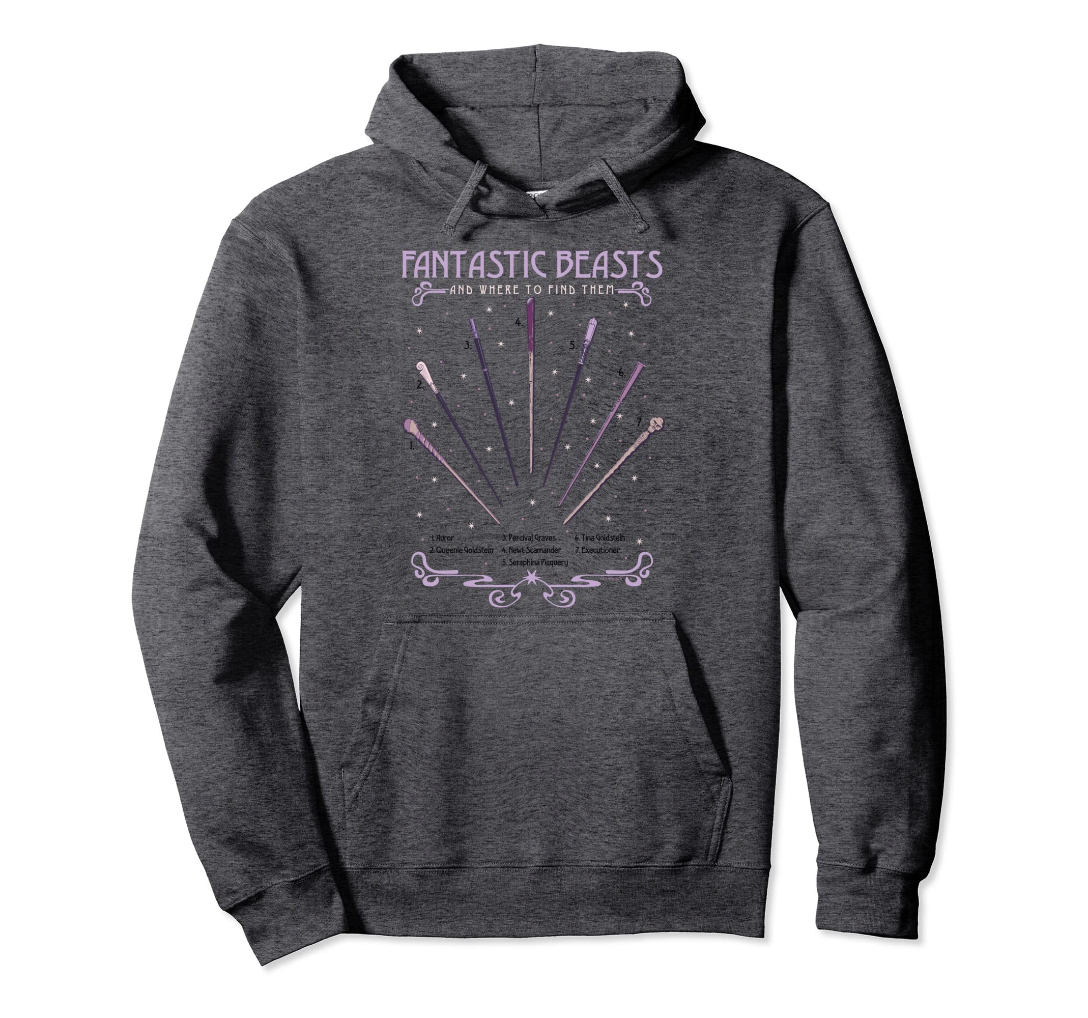 Fantastic Beasts And Where To Find Them Fantastic Wands Pullover Hoodie
