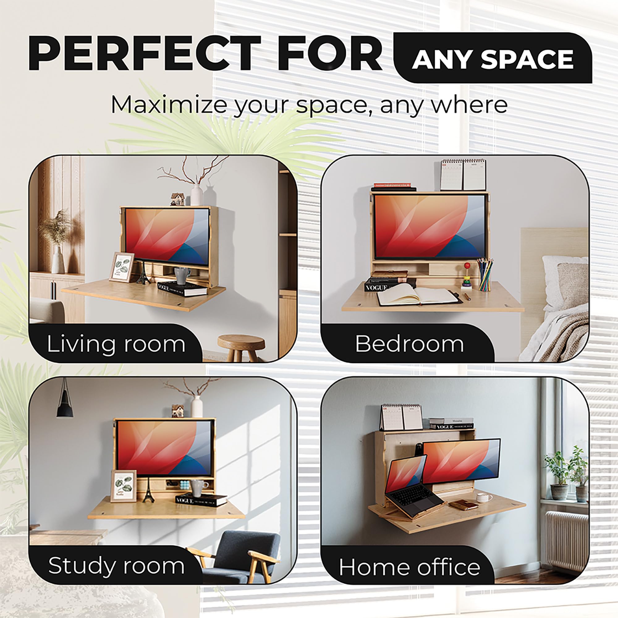 The 5 Best Murphy Desks for Small Spaces in 2026 3 Product photo