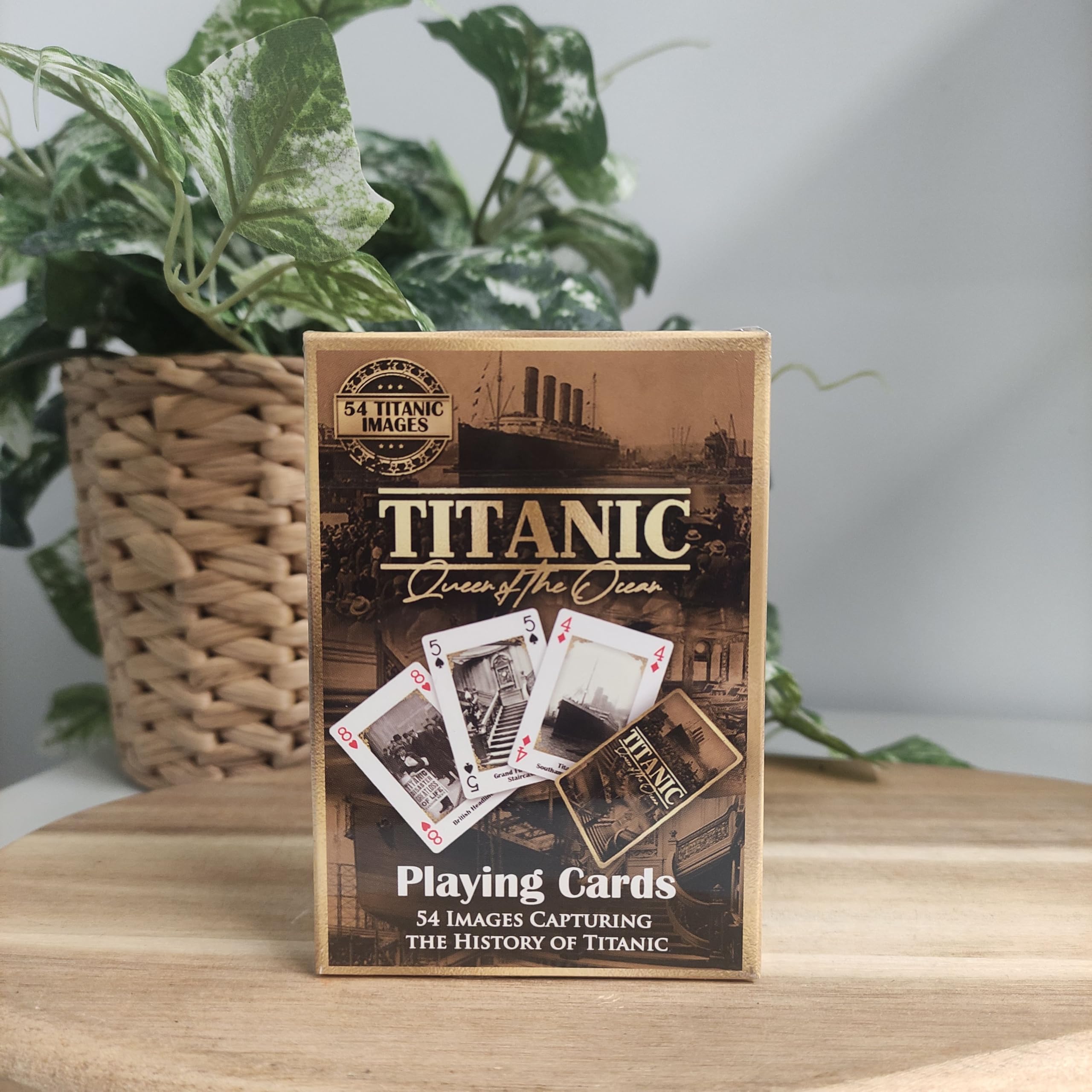 Guinness Playing Cards Titantic Themed - Queen of the Ocean - 54 Playing Cards with images capturing the History of the Titanic - Image 2