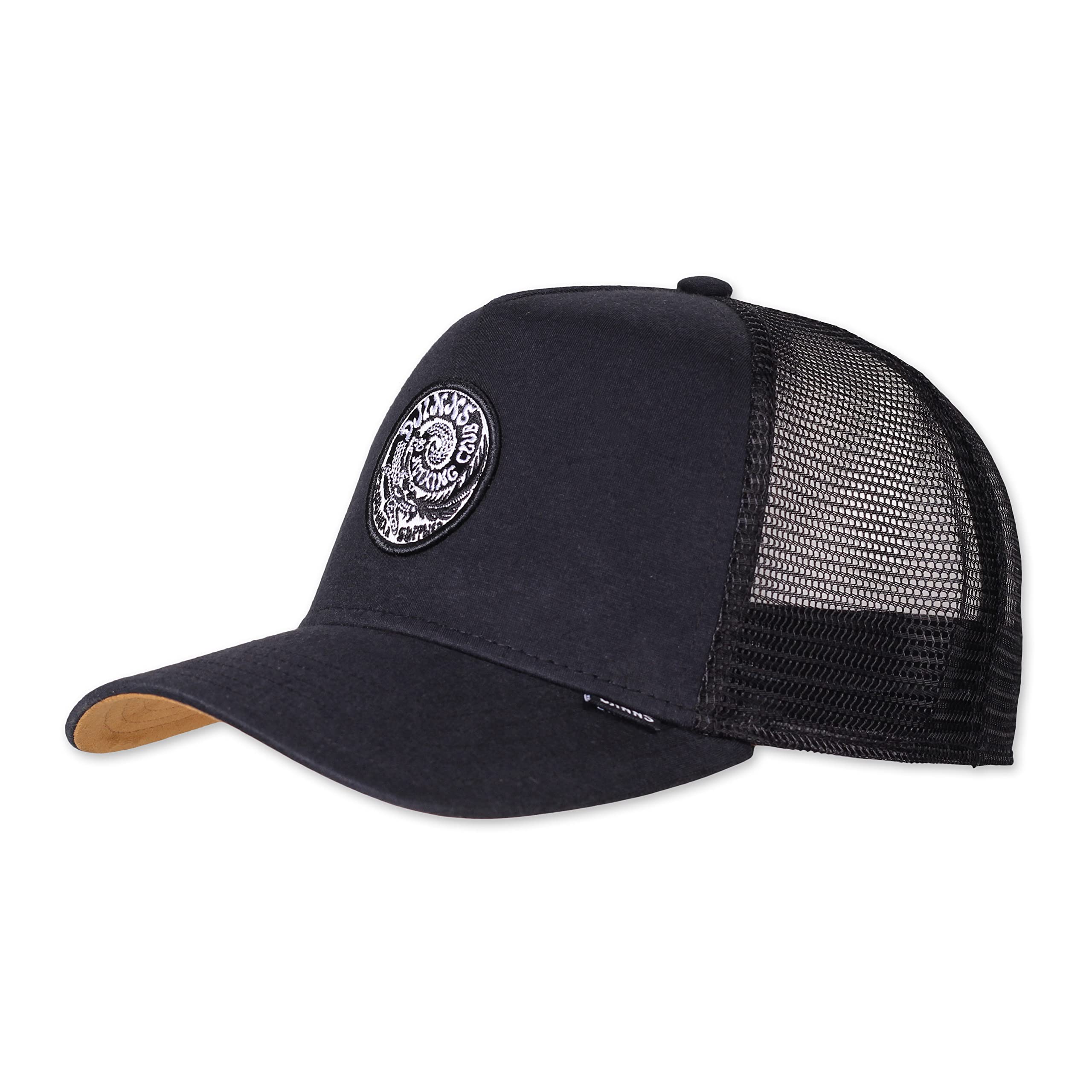 Djinns - DNC Croco Trucker Cap Mesh Cap Hat Cap Hat Caps, black, One Size
