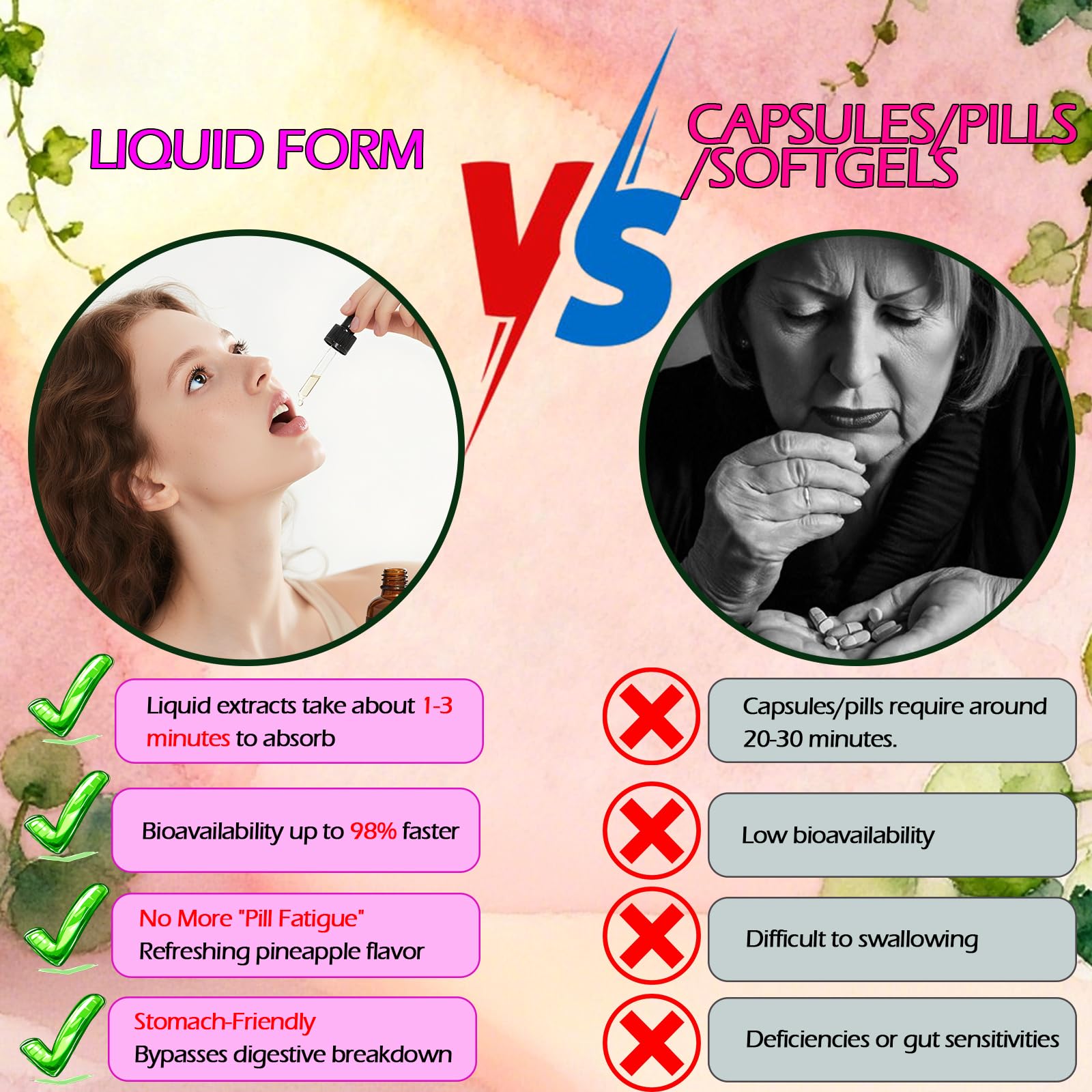 Liquid Collagen for Women Men,Multi Hydrolyzed Peptides Collagen Supplement — Amazon image 6