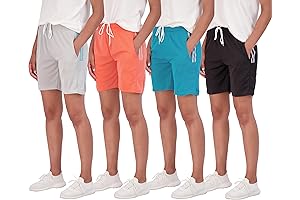 Real Essentials Women's 7" Mesh Dry Fit Shorts