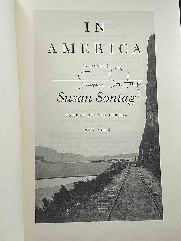 A Romance スーザン・ソンタグ In America: A Romance スーザン・ソンタグ スーザン・ソンタグ