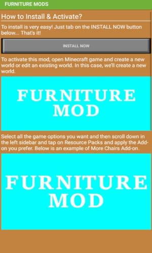 Kitchen Set Furniture Mod for Minecraft Pro