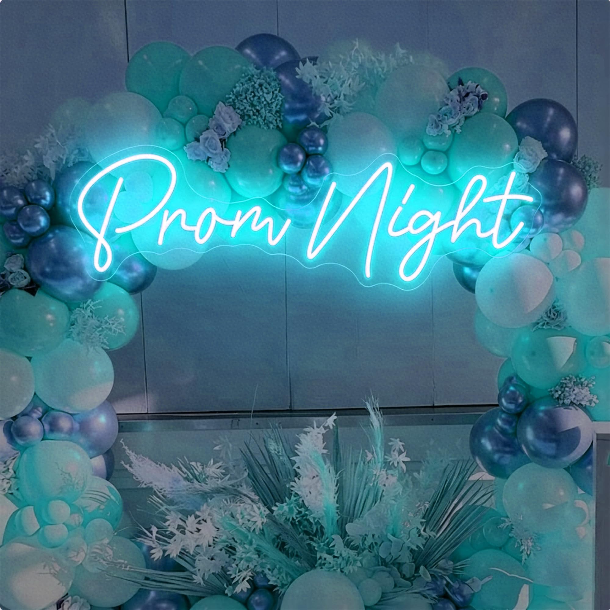 Dimmable Prom Night Neon Sign, USB LED Wall Decor Light for Party, Graduation & Home Decoration