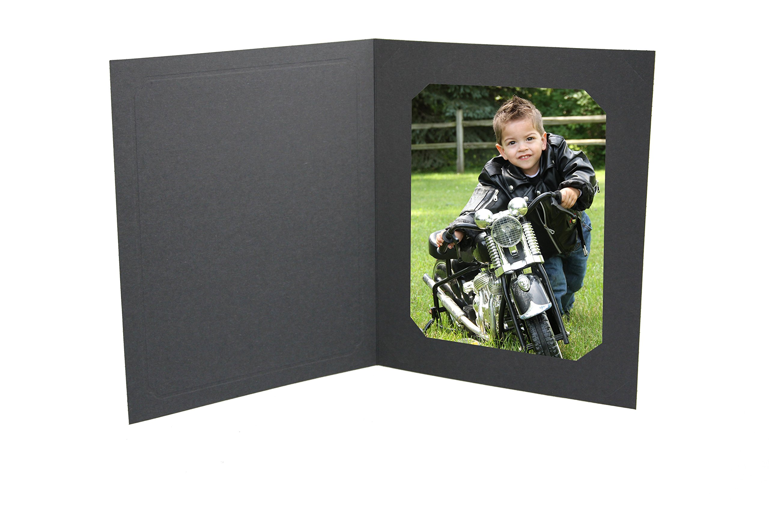 Tyndell Black Mascot Photo Folder 4x6/5x7 (10 Pack)