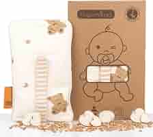 Ceinture Chauffante Micro-ondes Pour Bébé - Anti-colique, Rose, Ajustable - Soulage Ventre Et Règles
