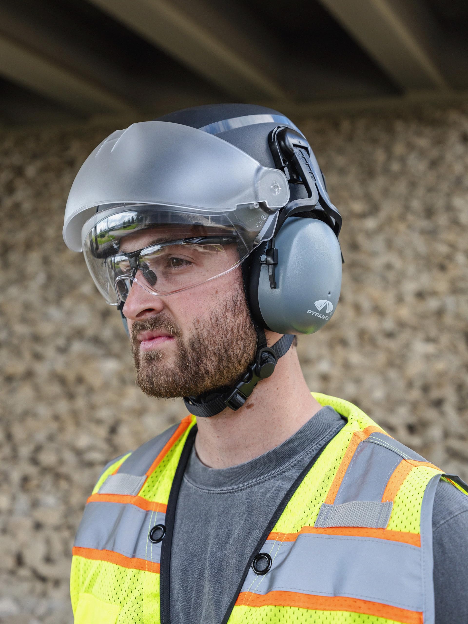 Pyramex SL T2 Tipo II - Protector de visera para casco de seguridad