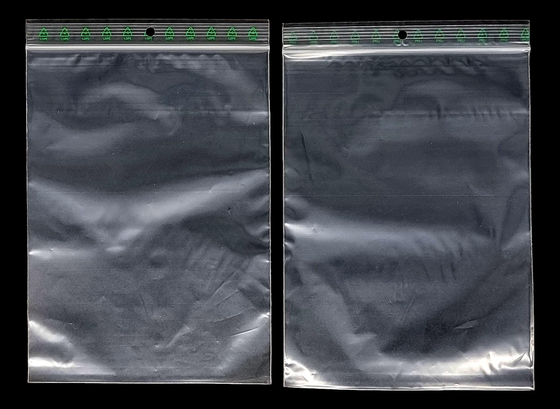 Sachet Zip Congélation Plastique Transparent 50x50cm