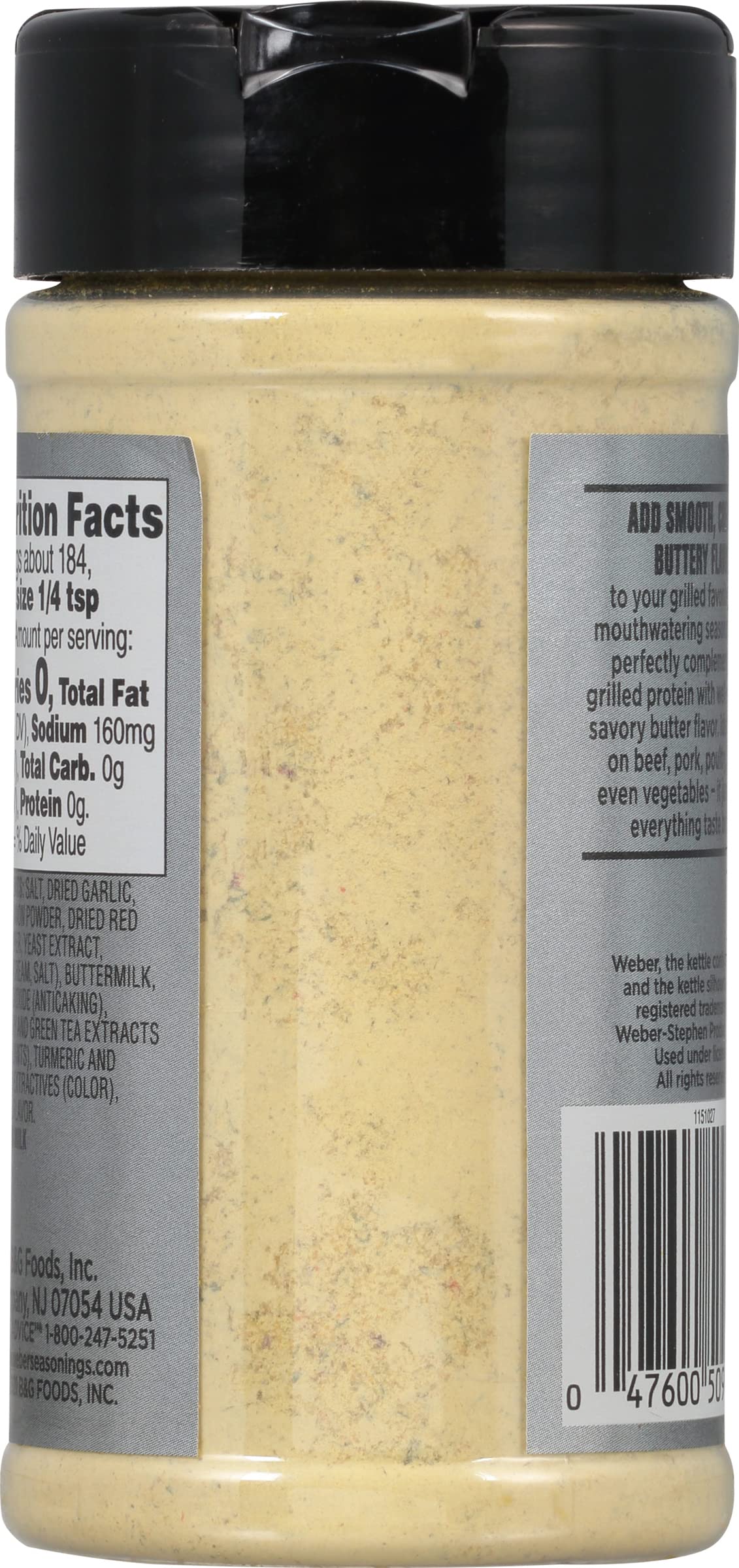 Weber® Steak 'N Chop™ Seasoning 6 Oz. Shaker