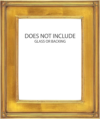 Miniatura 1 de Creative Mark Museum Collection De Stijl - Marcos dorados de 34 pulgadas de profundidad de rabet, marcos de esquina cerrados terminados a mano para